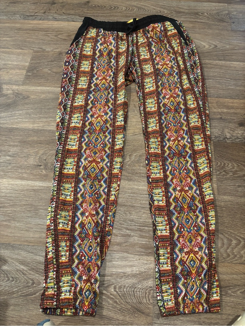 Walter by Walter Baker Aztec Tribal Global Print Boho Pants Womens Medium